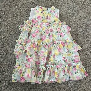 Janie and Jack girls floral dress
